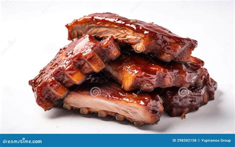 Grilled Pork Fillet, Smoked and Marinated, Ready To Eat Generated by AI ...