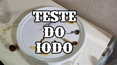 Como Funciona E Pra Que Serve O Teste Do Iodo YouTube