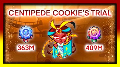 CROB Centipede Cookies Trial Top 5 Normal Mode 363 7M Hard Mode