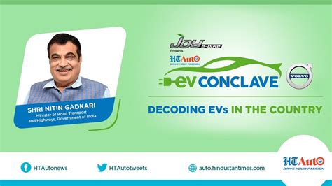 HT Auto EV Conclave Day 1 Session 1 Keynote Address By Union