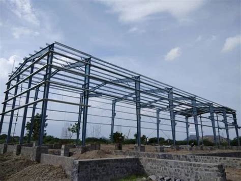 Prefab Mild Steel Factory Peb Structure Shed For Godown At Rs 450