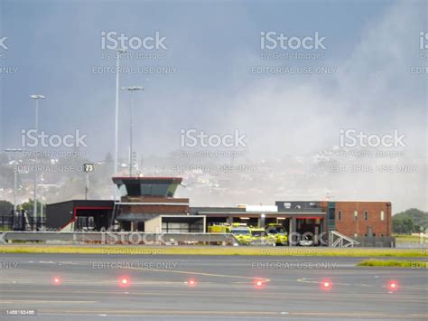 Sydney Airport Fire Station Gas Cloud Stock Photo Download Image Now