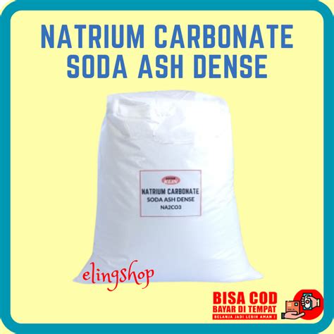 Jual Soda Ash Dense Untuk Pakaian Laundry Natrium Carbonate 500 Gram