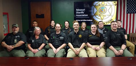 First Group Graduates From Jail Officer Academy Missouri Sheriffs