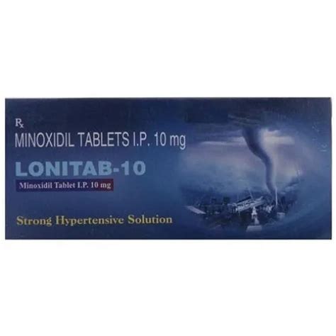 Lonitab Minoxidil Tablet 10 Mg Intas Pharmaceuticals Ltd Treatment