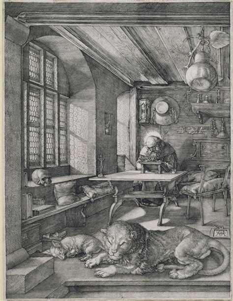 Saint Jerome In His Study By Albrecht D Rer Artvee