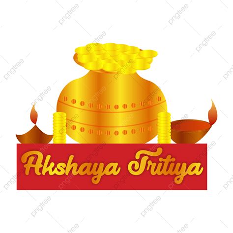 Vector De Dise O Elegante De Akshaya Tritiya Png Tradicion