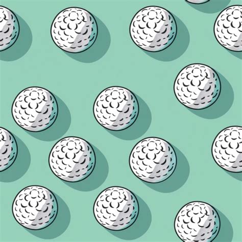 Download Seamless Pattern of White Golf Balls Patterns Online ...