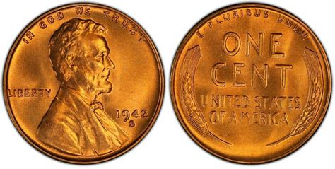 The 1942 Wheat Penny Value History Designs And Error List