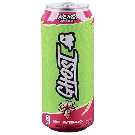 Ghost Energy Warheads Sour Watermelon 16 oz Can - Applejack