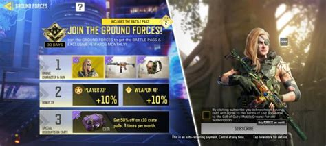 COD Mobile Season 7 Introduces A Subscription Plan Titled Ground Forces