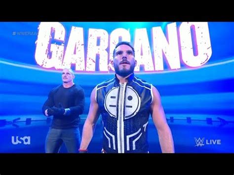 Johnny Gargano Entrance With A New Version Of His Latest Theme Song