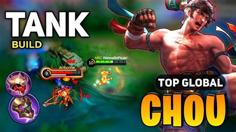 Top 1 Chou Supreme Tank Build Chou Best Build Top Global By