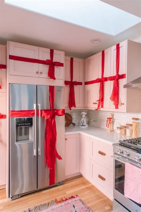 How To Turn Your Kitchen Cabinets Into Christmas Presents Holiday