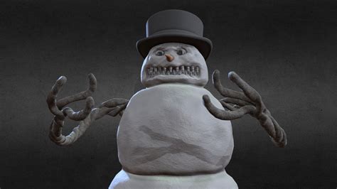 Bad Scary Snowman - 3D model by UC9000 [51a925a] - Sketchfab