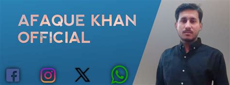 afaque khan official jacobabad