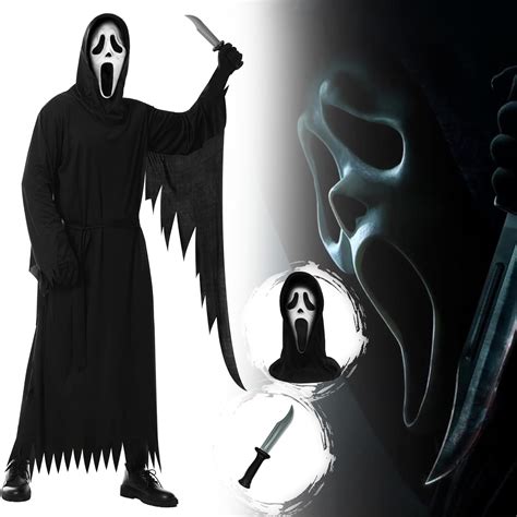 Fooecor Kids Scream Ghostface Costume with Mask and Australia | Ubuy