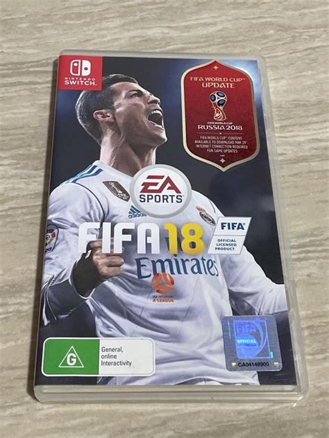 Fifa 18 Nintendo Switch Game Video Gaming Video Games Nintendo On