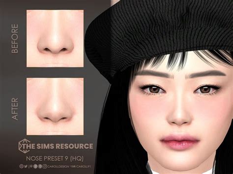 The Sims Resource Nose Preset 9 Hq Sims 4 Piercings The Sims 4