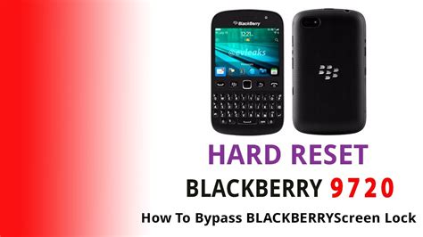 Blackberry Hard Reset Youtube