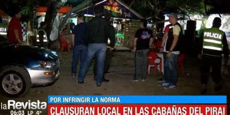 Policías y la Alcaldía clausuraron una fiesta clandestina en las cabañas