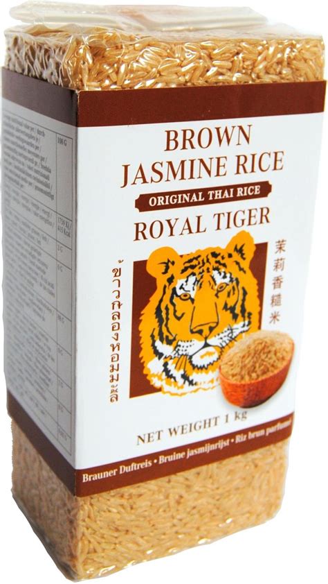 Tajski Ryż Jaśminowy Brązowy 1kg Royal Tiger Brown Ceny I Opinie Ceneo Pl