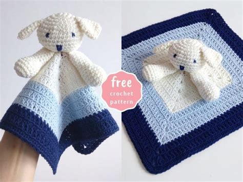 Puppy Baby Lovey Free Crochet Pattern Crochetpedia