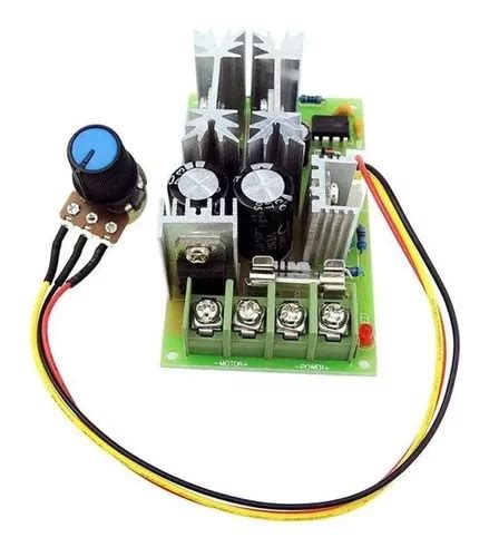 Controlador De Velocidad Para Motor Dc Pwm Dc V V A Mercadolibre