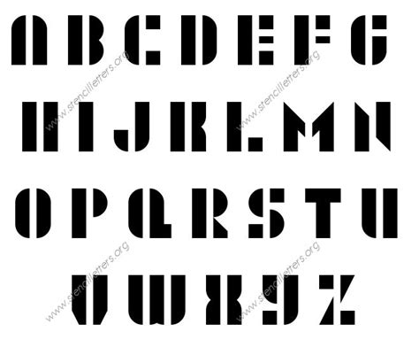 rounded decorative custom  letter stencils stencil letters org