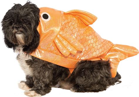 Rubies Gold Fish Dog Costume M Pet Supplies