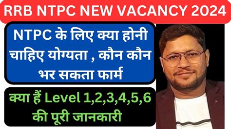 NTPC New Vacancy 2024 RRB NTPC NEW VACANCY 2024 RRB NTPC