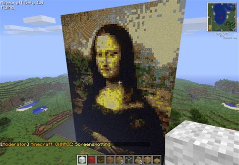 Mona Lisa Minecraft Map