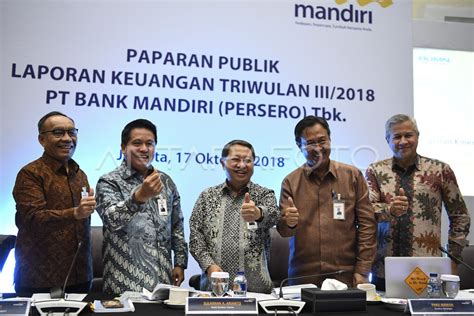 KINERJA BANK MANDIRI ANTARA Foto