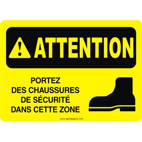 Panneau Port Des Chaussures De Sécurité Obligatoire Prozon lupon gov ph