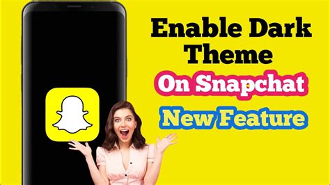 How To Get Dark Mode On Snapchat Iphone And Android Youtube