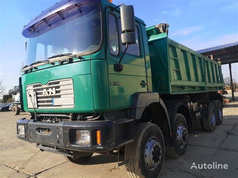 MAN 35 414 dump truck for sale Poland Gdańsk YA33518