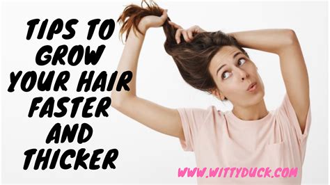 Tips For Growing Hair Faster