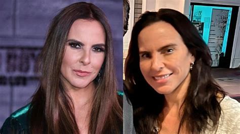 Kate Del Castillo Aparece Con El Rostro Irreconocible Mdz Online