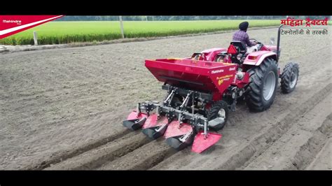 Mahindra Plantingmaster Potato Mahindra Potato Planter Customer