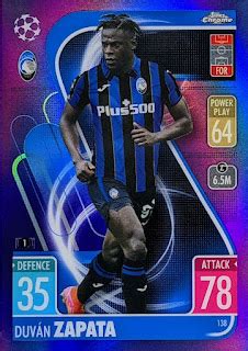 Trading Card Hub Uk Topps Match Attax Chrome Atalanta Bc Set