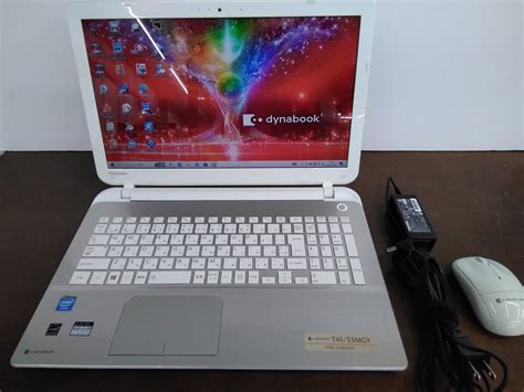 ヤフオク 東芝 ノートパソコン Dynabook Pt45 33msxgy カ