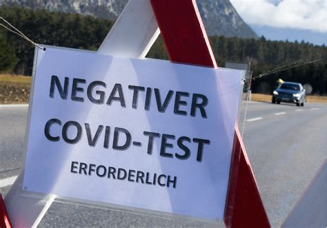 Ausreisetestpflicht für vier Gemeinden in Kraft UnserTirol24