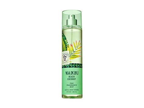 Bath And Body Works Waikiki Beach Coconut Fine Fragrance Mist 8 Fl Oz