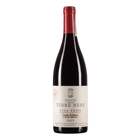 Вино Terre Nere Etna Rosso Feudo di Mezzo 2015, красное сухое, 0,75 л ...