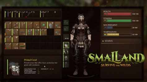 Best Early Game Armor Set In Smalland Survive The Wild