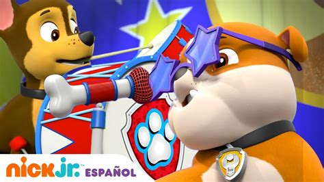 Paw Patrol Patrulla De Cachorros Los Cachorros Salvan A Una Estrella