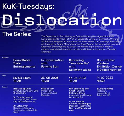 KuK Tuesdays Dislocation