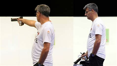 Turkish Shooter Goes Viral For Casually Winning Silver Medal At