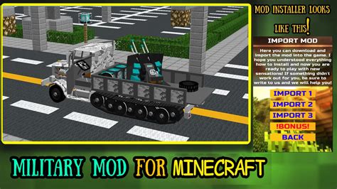 Military Mod For Minecraft APK do pobrania na Androida