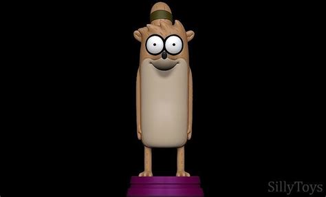 Rigby - Regular Show 3D model 3D printable | CGTrader